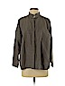 Eileen Fisher Tan 3/4 Sleeve Silk Top Size M - photo 1