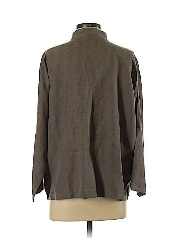 Eileen Fisher 3/4 Sleeve Silk Top (view 2)