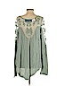 New Romantics Green Long Sleeve Blouse Size S - photo 2