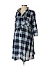 Assorted Brands 100% Polyester Blue Casual Dress Size S - photo 1