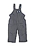 Carter's 100% Polyester Gray Snow Pants With Bib Size 2T - photo 1