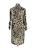 Diane von Furstenberg 100% Silk Gray Casual Dress Size 6 - photo 2