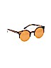 Quay Print Brown Sunglasses One size - photo 1