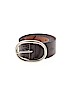 Fossil Solid Brown Leather Belt Size L - photo 1