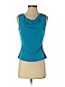 Calvin Klein Blue Sleeveless Top Size S (petite) - photo 1