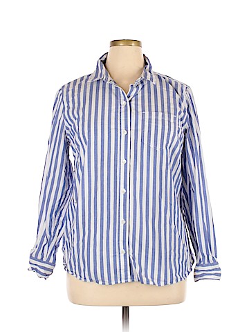 Gap Long Sleeve Button-Down Shirt (view 1)