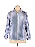 Gap 100% Cotton Blue Long Sleeve Button-Down Shirt Size XL - photo 1