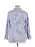 Gap 100% Cotton Blue Long Sleeve Button-Down Shirt Size XL - photo 2
