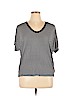 Gap 100% Rayon Black Short Sleeve T-Shirt Size XL - photo 1