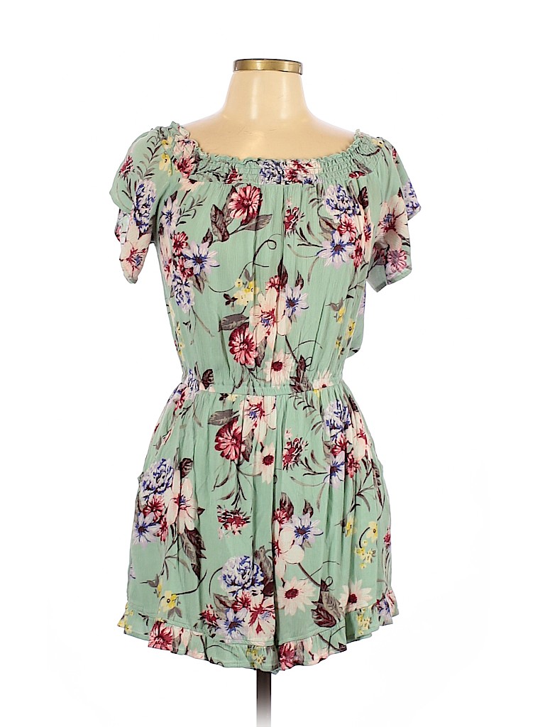 Bongo 100% Rayon Green Romper Size L - photo 1