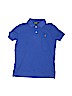 Polo by Ralph Lauren 100% Cotton Solid Blue Short Sleeve Polo Size 6 - photo 1