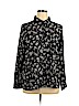 BP. 100% Polyester Black Long Sleeve Blouse Size XL - photo 1