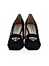 Prada 100% Suede Black Heels Size EU 38 - photo 2