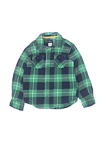 Carter's Long Sleeve Button-Down Shirt (view 1)
