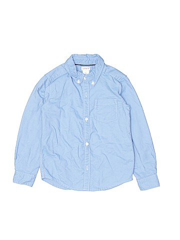 Carter's Long Sleeve Button-Down Shirt (view 1)