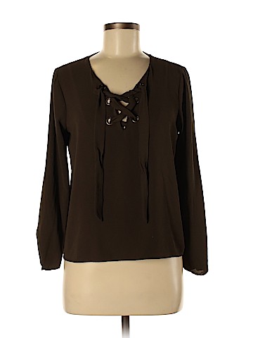 Forever 21 Long Sleeve Blouse (view 1)