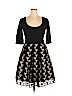 Plenty By Tracy Reese 100% Nylon Black Casual Dress Size 14 - photo 1