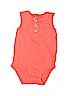 Carter's 100% Cotton Solid Pink Short Sleeve Onesie 18-24 MO / 24 MO - photo 1