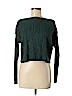 H&M 100% Polyester Green Long Sleeve Top Size 6 - photo 1