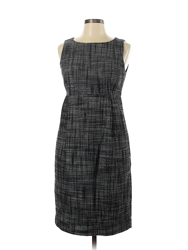 DKNY 100% Cotton Black Casual Dress Size 10 - photo 1