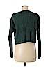 H&M 100% Polyester Green Long Sleeve Top Size 6 - photo 2