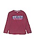 Old Navy Burgundy Long Sleeve T-Shirt Size 8 - photo 1