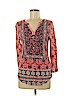 Lucky Brand Orange Long Sleeve Top Size M - photo 1