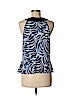 Tahari Blue Sleeveless Top Size M (petite) - photo 2