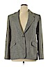 Linda Allard Ellen Tracy Gray Blazer Size 16 - photo 1