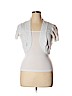 Faded Glory White Shrug Size 1X - photo 1