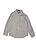 Champs Gray Long Sleeve Button-Down Shirt Size 8 - photo 1