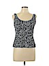 Alex Evenings Black Sleeveless Top Size L (petite) - photo 1