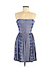 Ocean Drive Clothing Co. Blue Casual Dress Size M - photo 1