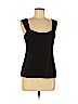 Nanette Lepore 100% Silk Black Sleeveless Silk Top Size 6 - photo 1