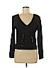 St. John Black Long Sleeve Top Size 8 - photo 1