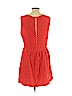 Joie 100% Silk Red Casual Dress Size L - photo 2