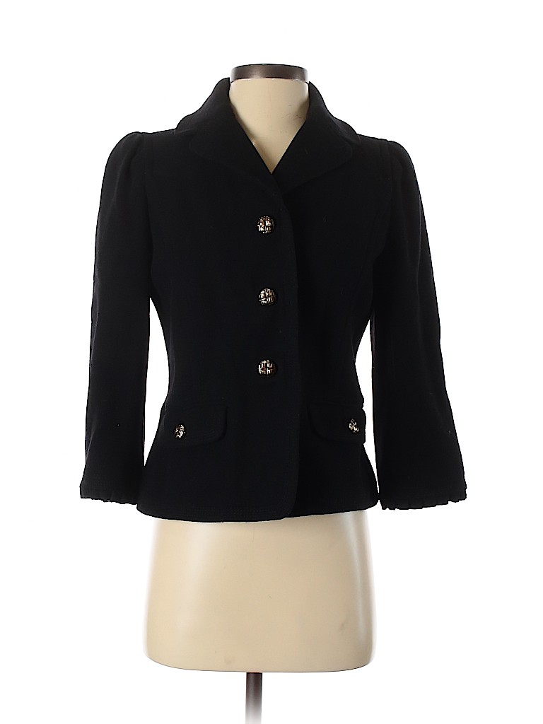 Juicy Couture Black Wool Coat Size S - photo 1