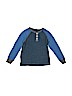 Tucker + Tate 100% Cotton Blue Long Sleeve Henley Size 4 - photo 1