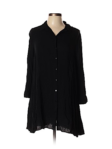 Zara Long Sleeve Button-Down Shirt (view 1)