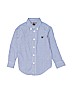 Chaps Blue Long Sleeve Button-Down Shirt Size 4 - photo 1