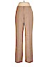 Linda Allard Ellen Tracy Tan Wool Pants Size 6 - photo 1