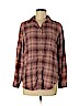 American Eagle Outfitters Pink Long Sleeve Button-Down Shirt Size M - photo 1