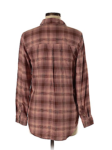American Eagle Outfitters Long Sleeve Button-Down Shirt (view 2)