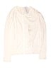 Cat & Jack 100% Cotton Ivory Cardigan Size 14 - 16 - photo 1