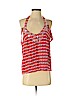 Nanette Lepore 100% Acetate Red Sleeveless Blouse Size 4 - photo 1