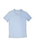 Cat & Jack 100% Cotton Solid Blue Short Sleeve Polo Size 8 - 10 - photo 1