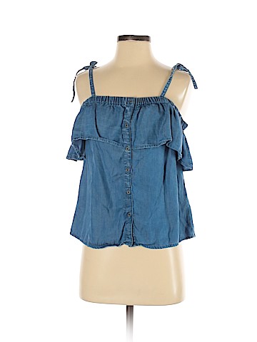 Lucky Brand Short Sleeve Blouse (view 1)