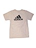 Adidas 100% Cotton Graphic Gray Short Sleeve T-Shirt Size S (youth) - photo 2