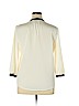 Ivanka Trump 100% Polyester Ivory 3/4 Sleeve Blouse Size XL - photo 2