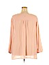 Catherines 100% Polyester Pink Long Sleeve Blouse Size 3X - photo 2